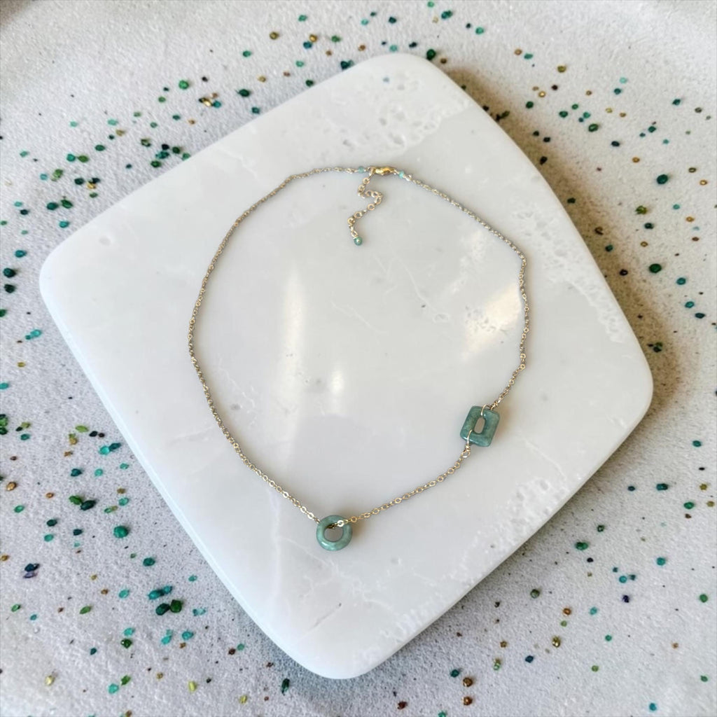 Jade Poison Halo Necklace