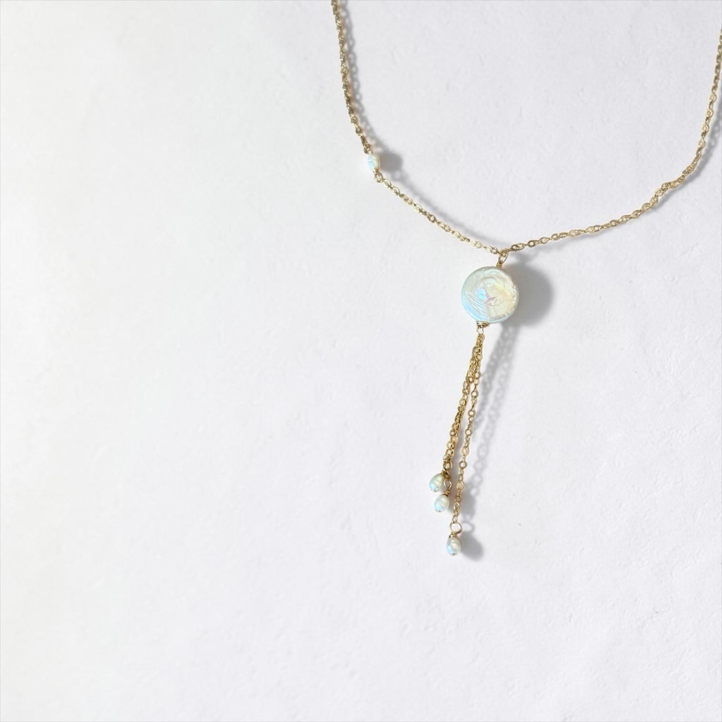Pearl Cascade Necklace