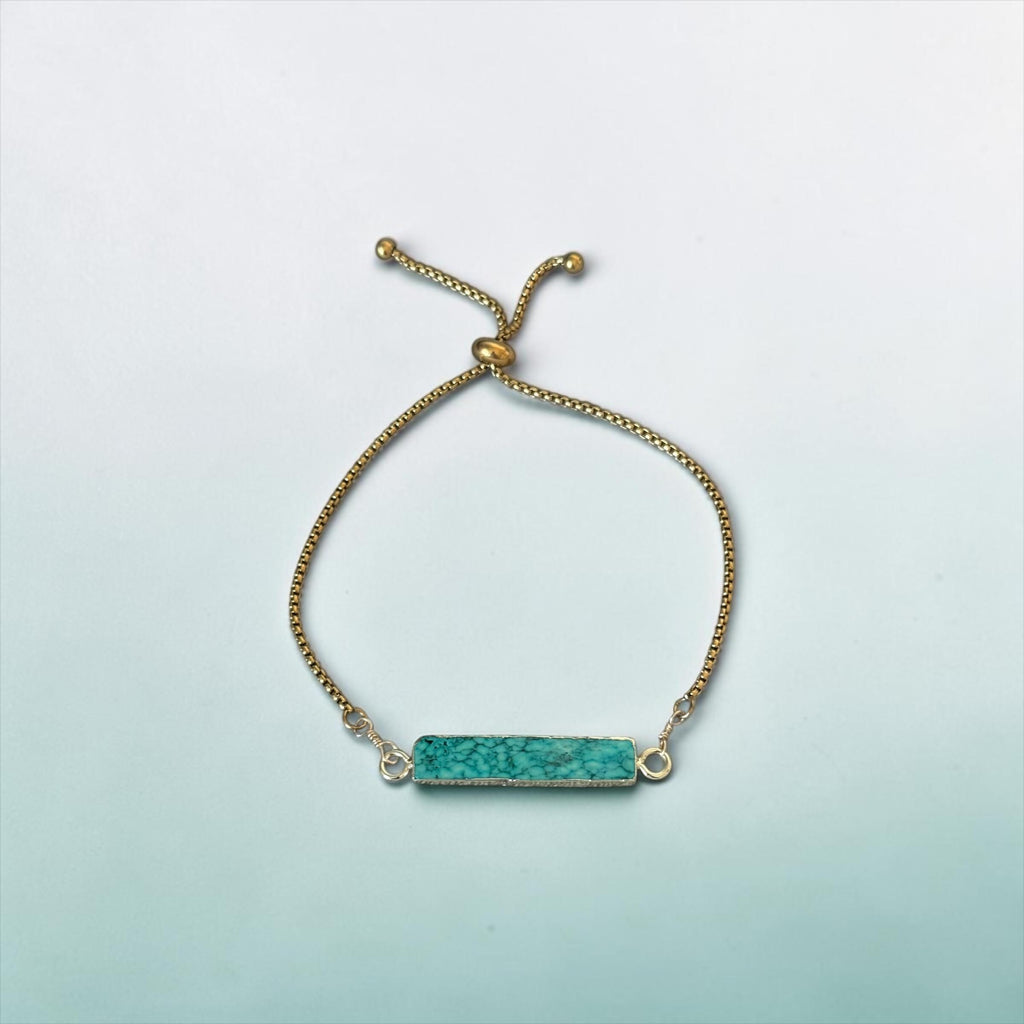 Wild Turquoise Bolo Bracelet