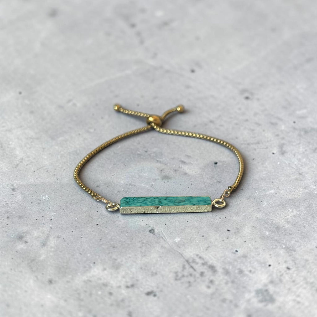 Wild Turquoise Bolo Bracelet