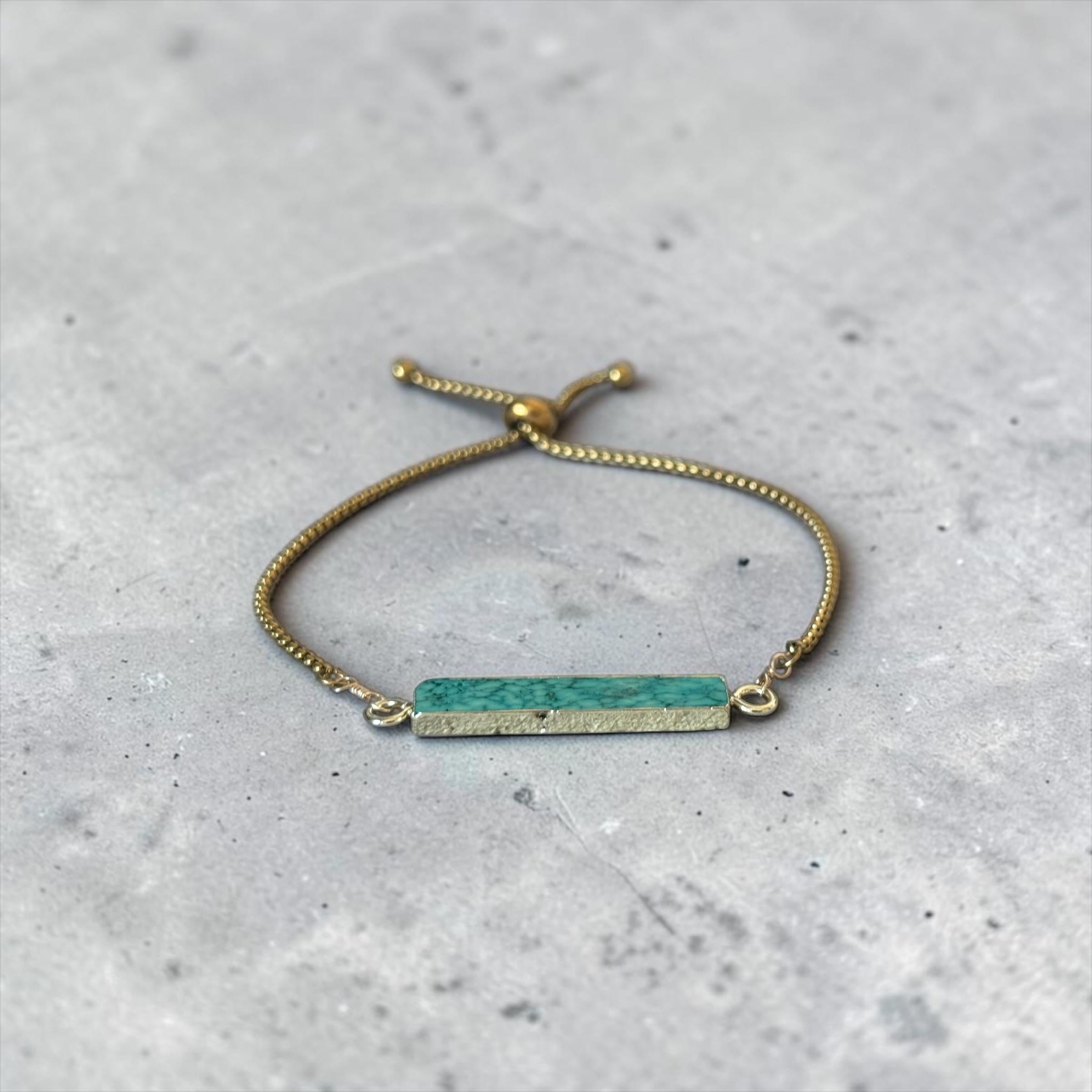 Wild Turquoise Bolo Bracelet