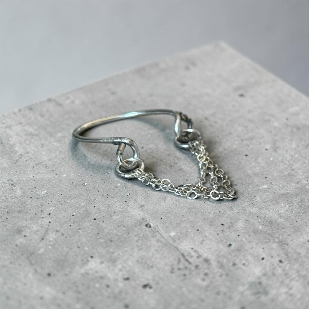 Silver After Dark Ring