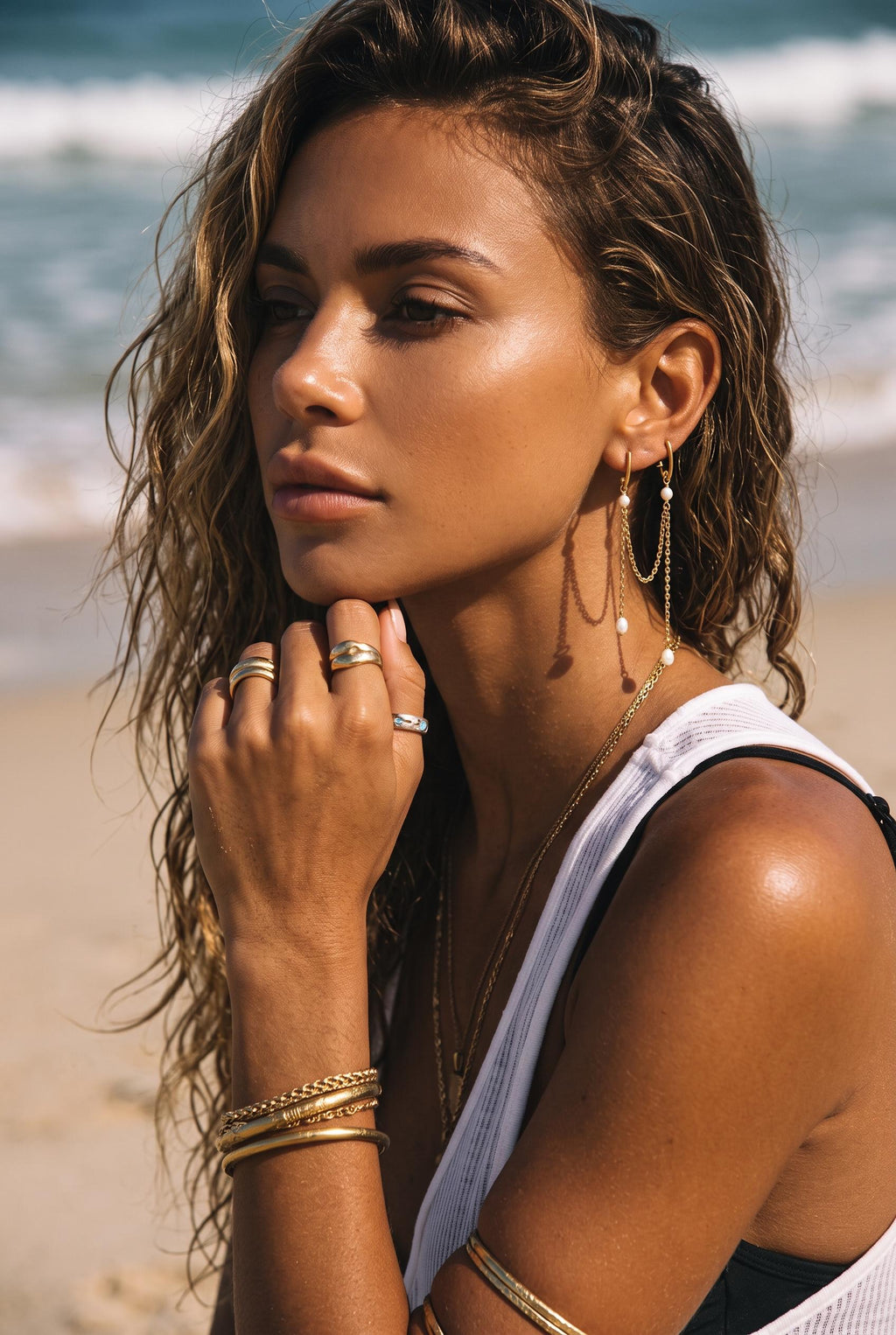 Liquid Pearl Earrings