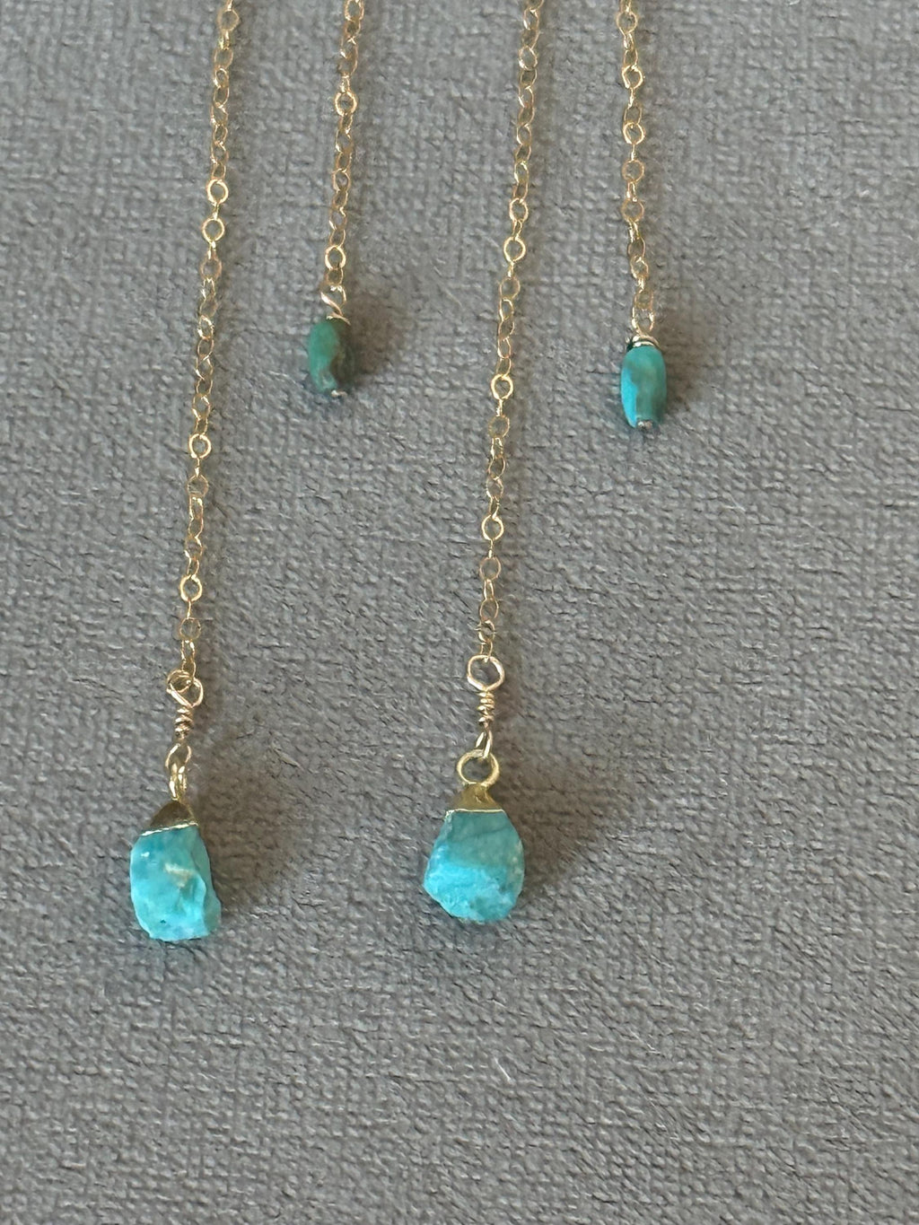 Turquoise Drip Earrings