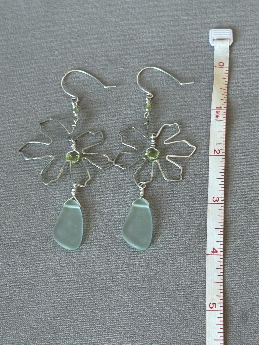 Coastal Couture - Sea Glass Bloom Earrings