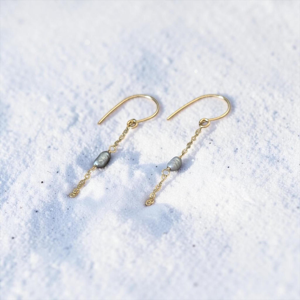 Moonlit Thread Earrings