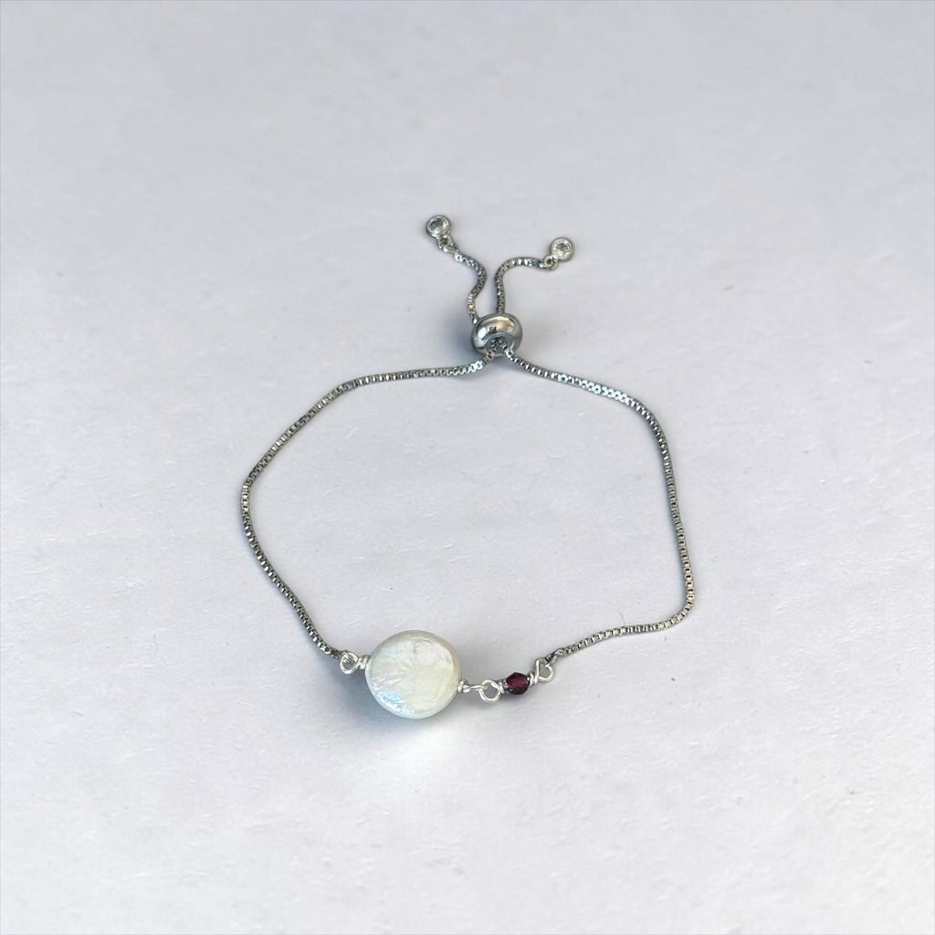 Moon & Merlot Bracelet