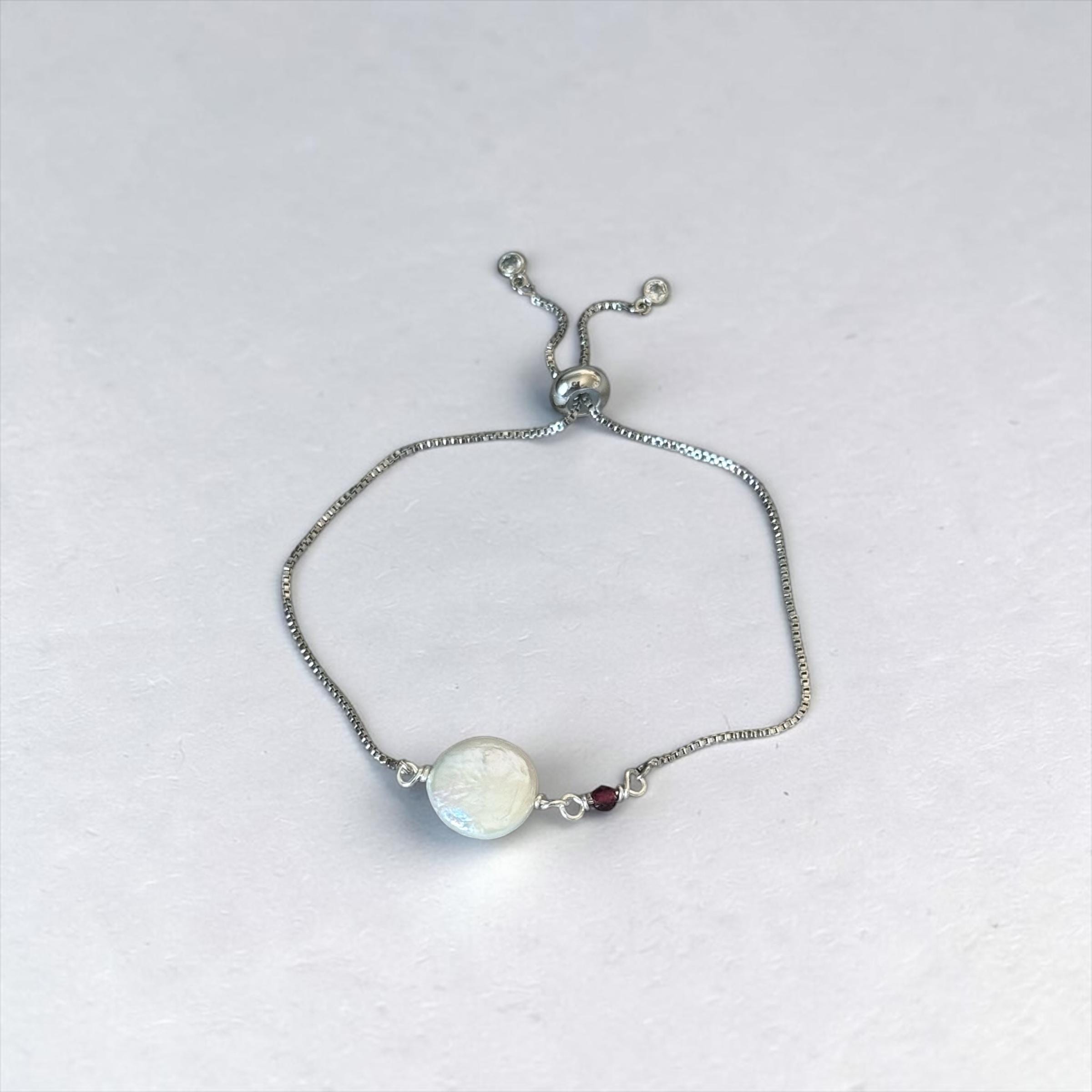 Moon & Merlot Bracelet