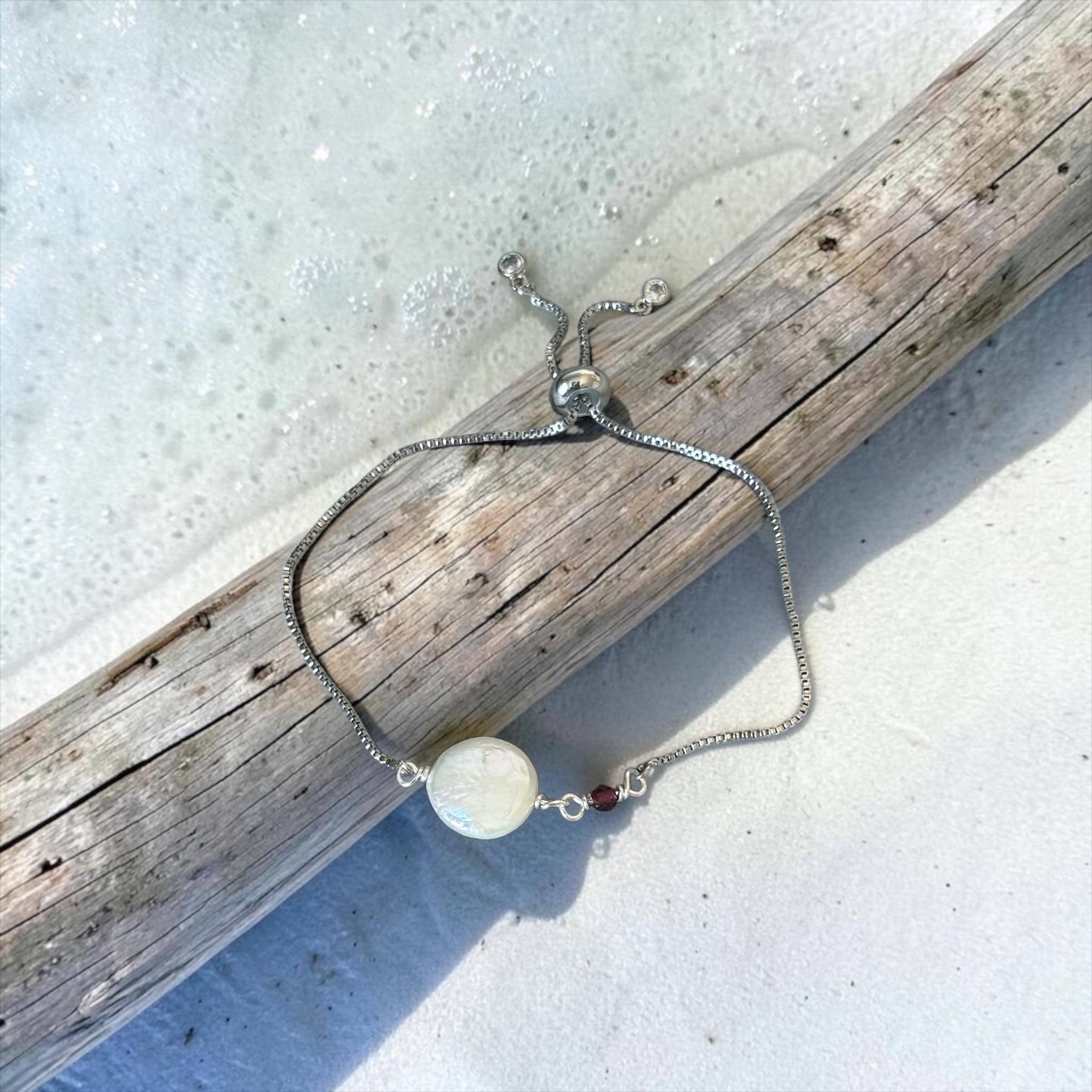 Moon & Merlot Bracelet