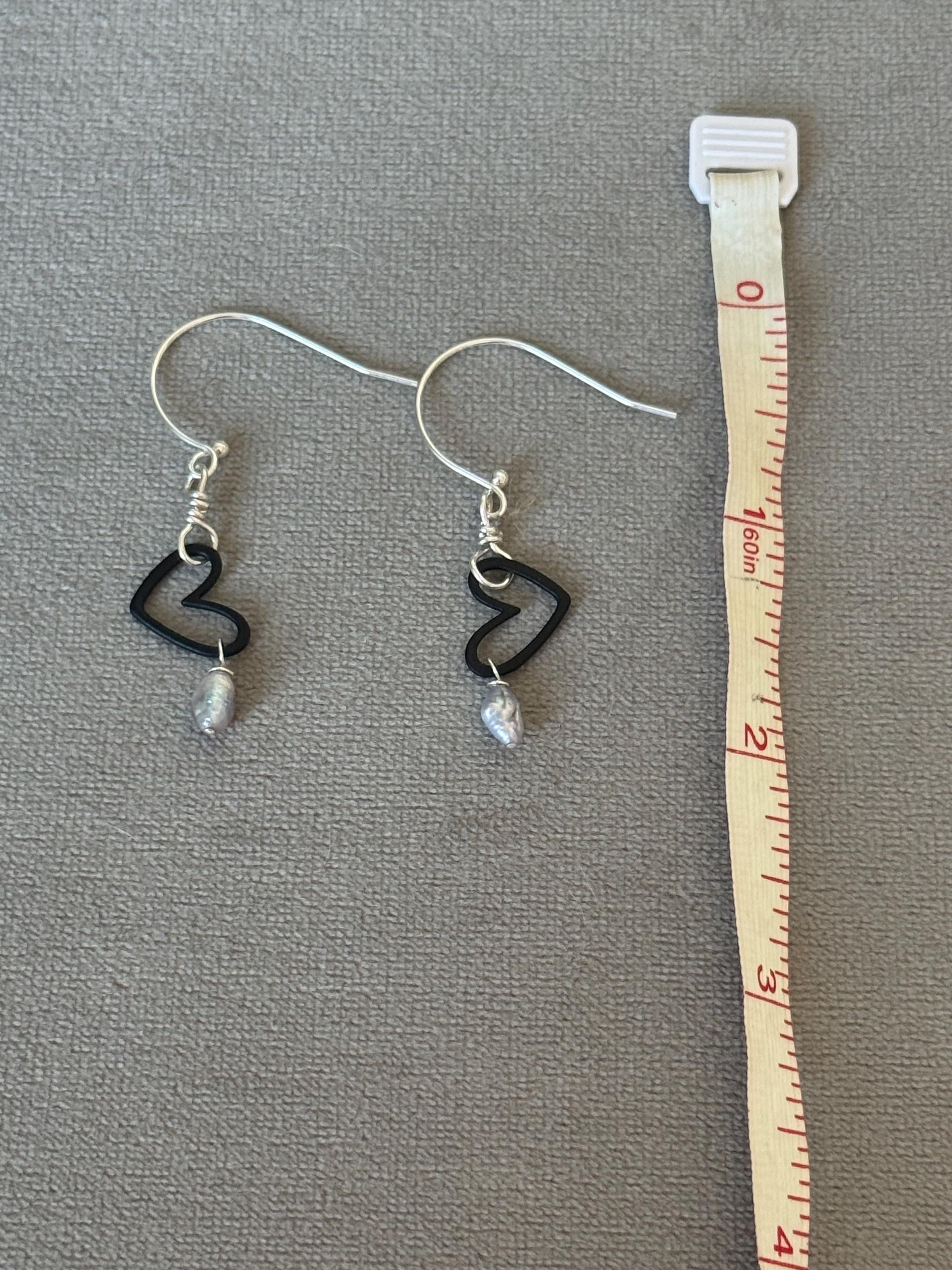 Black Heart Theory Earrings