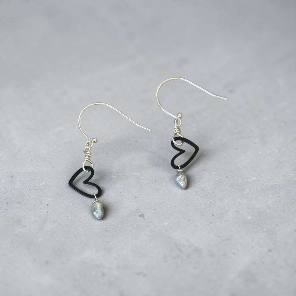 Black Heart Theory Earrings
