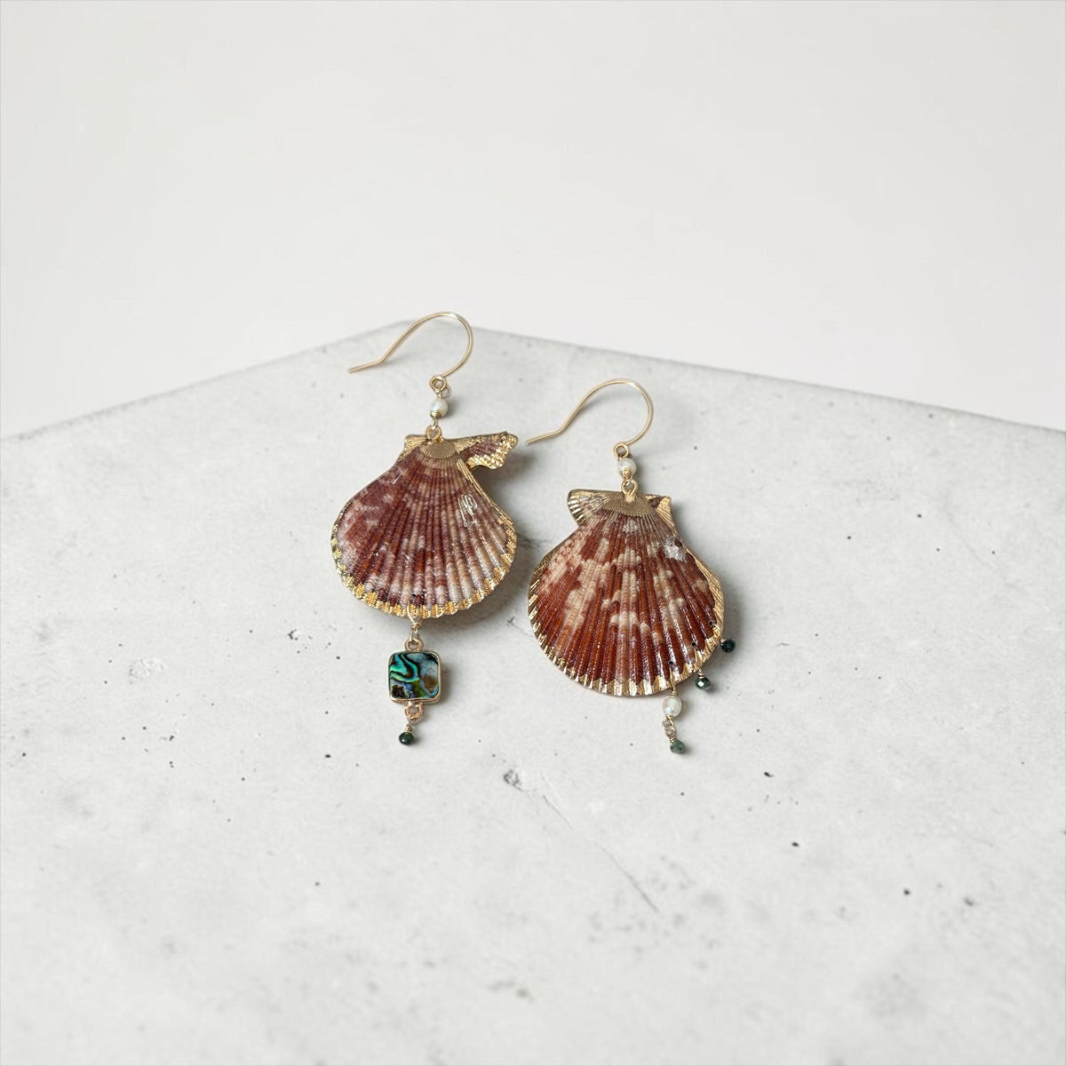 Saltwater Opulence Hawaiian Shell Earrings