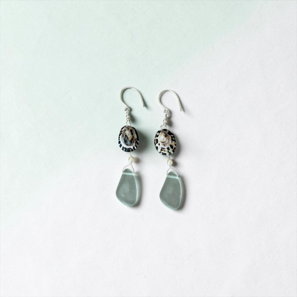 Ocean Muse Sea Glass Earrings