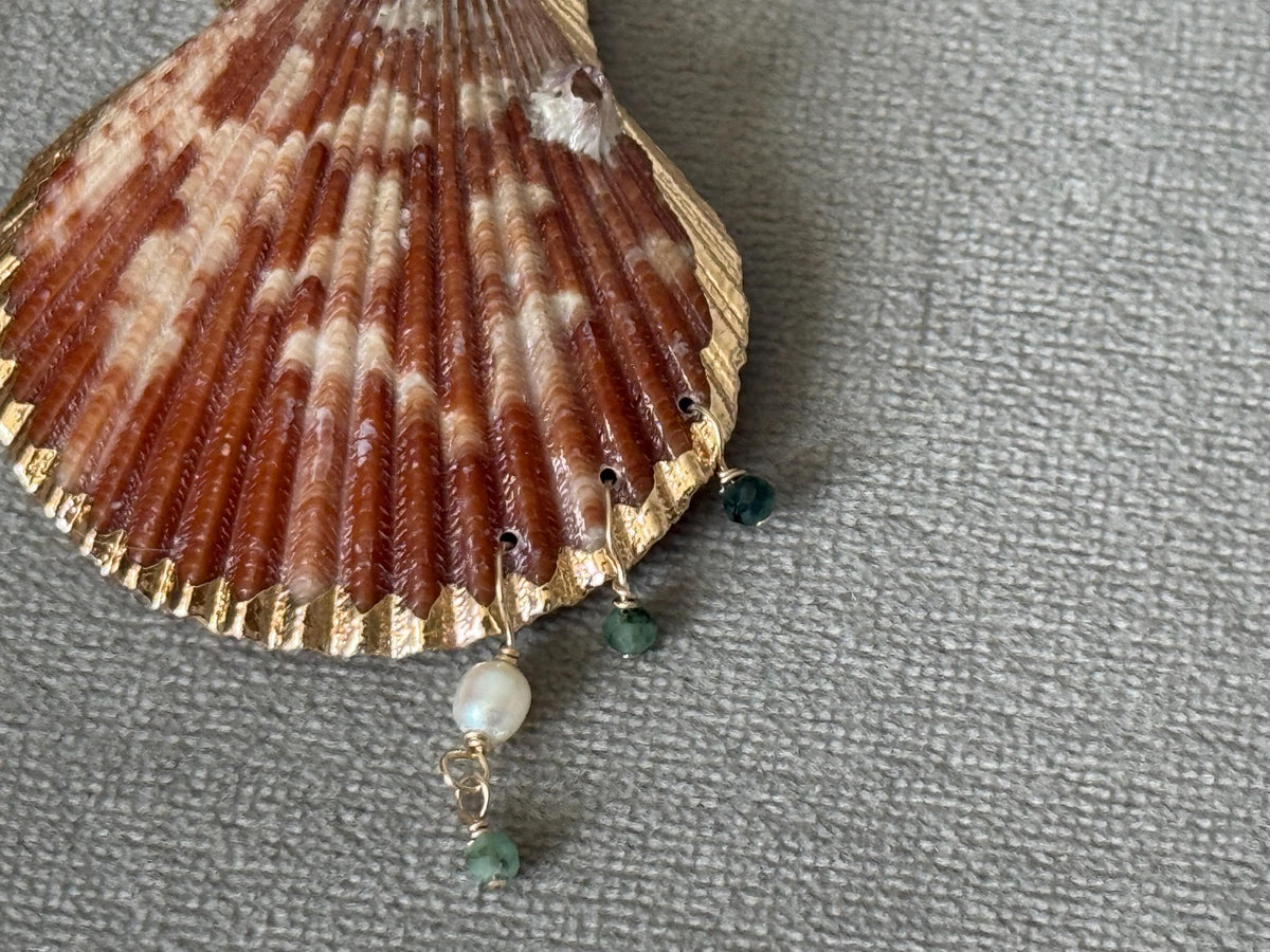Saltwater Opulence Hawaiian Shell Earrings