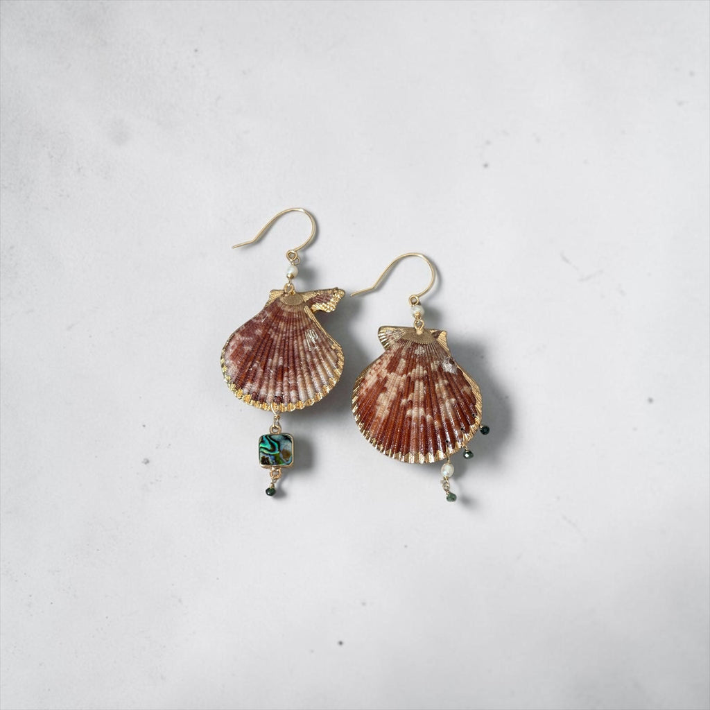 Saltwater Opulence Hawaiian Shell Earrings