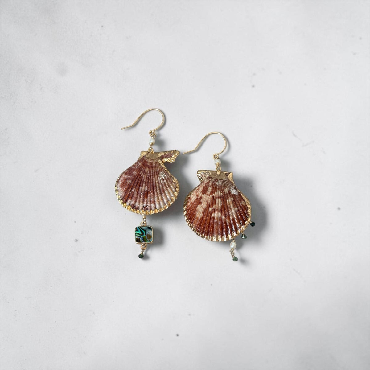 Saltwater Opulence Hawaiian Shell Earrings
