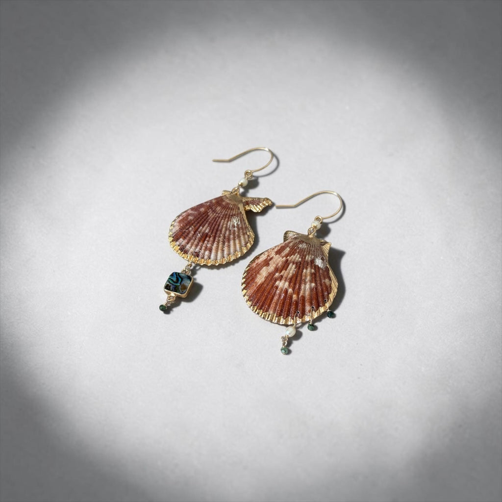 Saltwater Opulence Hawaiian Shell Earrings