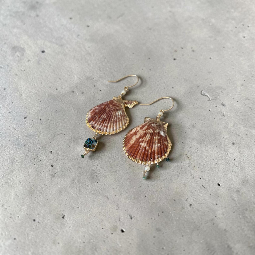 Saltwater Opulence Hawaiian Shell Earrings