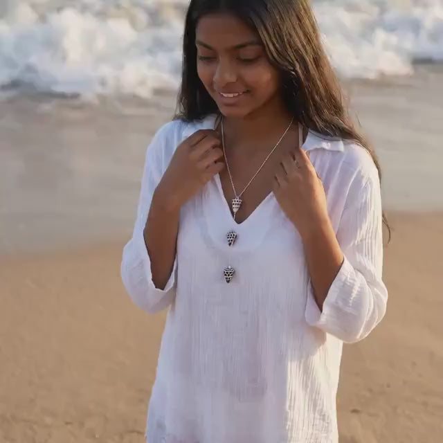 Siren’s Descent Hawaiian Cone Shell Necklace
